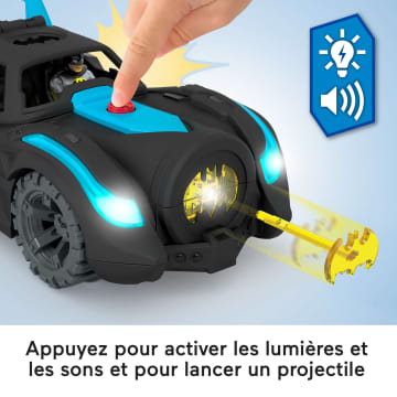 Imaginext-Batmobile Sons Et Lumières Dc Super Friends