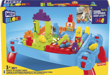 Mega Bloks Tavolino Attività Blu