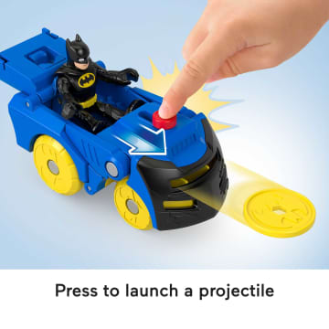 Fisher-Price Imaginext DC Super Friends Head Shifters Batman & Batmobile