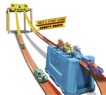 Hot Wheels Track Builder Unlimited Multi-Lane Speed Box