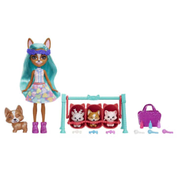 Enchantimals - Crizia Ccorgi Et Son Amie Show - Mini Poupée - 4 Ans Et +