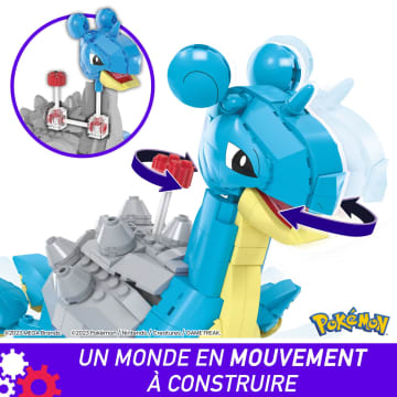 Mega Pokémon-Lokhlass-Figurine Articulée À Construire (527 Pcs) - Image 4 of 6