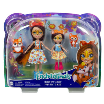 Набор игровой Enchantimals Сестрички с питомцами Фелисити и Феана Лис