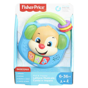Fisher-Price Lettore Musicale Canta E Impara Ridi & Impara