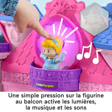 Princesses Disney – Château Dansant Aux Lumières Magiques Little People - Imagen 3 de 8