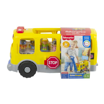 Autobús Escolar Amarillo Grande De Little People De Fisher-Price - Imagen 5 de 5