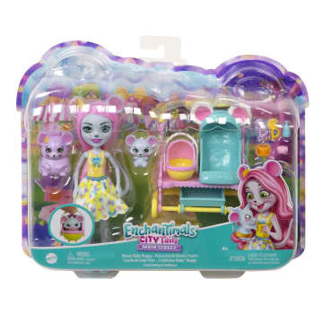 Enchantimals City Tails Hoofdstraat Muizenbuggy Pop En Accessoire