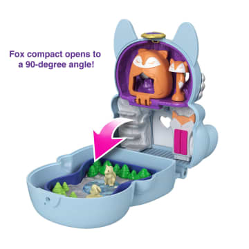 Polly Pocket Flip & Find Fox Compact