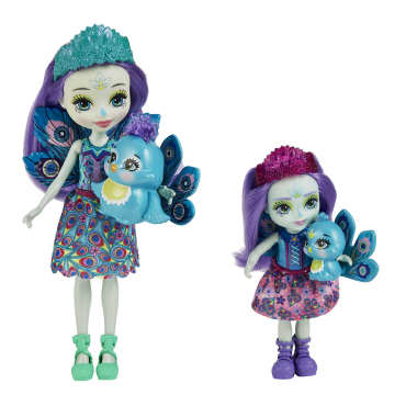 Набор игровой Enchantimals Сестрички с питомцами Пэттер и Пьера Павлина