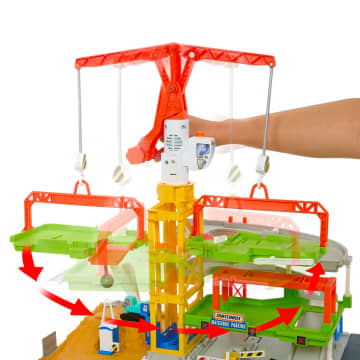 Matchbox Action Drivers Bouwplaats Speelset Met Licht En Geluid, 1 Bouwplaatsvoertuig