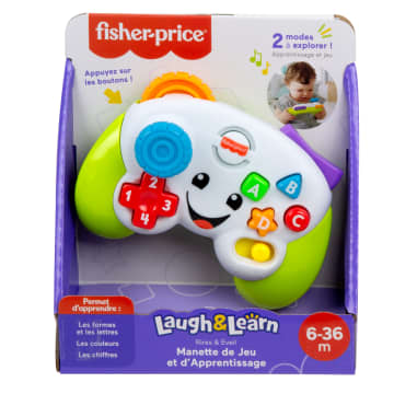 Fisher-Price - Manette De Jeu Et D'Apprentissage Version Française - Jouet D’Éveil - 6 Mois Et + - Image 6 of 6