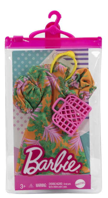 Assortimento Di Abiti Barbie, 1 Outfit E 2 Accessori Per Barbie