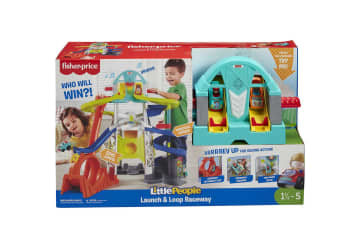 Fisher-Price – Little People – Circuit Avec Lanceur Et Loopings