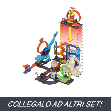 Hot Wheels City Caserma Dei Pompieri Con Super Loop