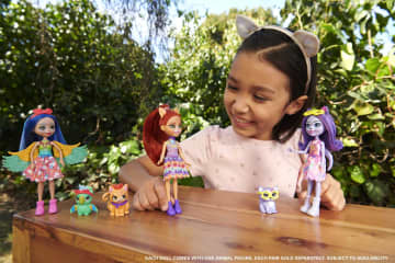 Enchantimals Stadsbeestjes Prita Parkiet En Flutter Poppen