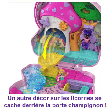 Polly Pocket - Forêt Des Licornes - Coffret Mini Poupée - 3 Ans Et + - Image 4 of 8