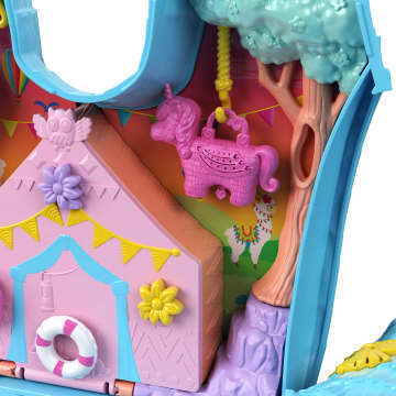 Polly Pocket Pajama Party Llama Party Playset