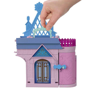 Disney Frozen Verhaalstapelaars Speelset, Anna’S Kasteel In Arendelle, Poppenhuis Met Kleine Pop