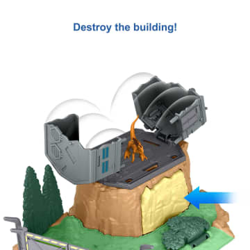 Jurassic World Minis Playset Giant Dino Rampage Playset