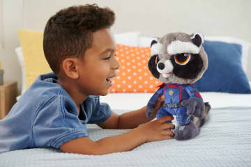 Marvel Guardians of the Galaxy Rocket Plush with Sounds and Facial Expressions