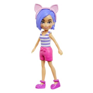 Polly Pocket Armadio Gira La Moda Playset A Tema Animali Con Bambola, Collezione Di Tubi Fashion