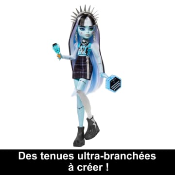 Monster High - Casiers Secrets De Frankie Stein Look Irisé - Poupée - 4 Ans Et +