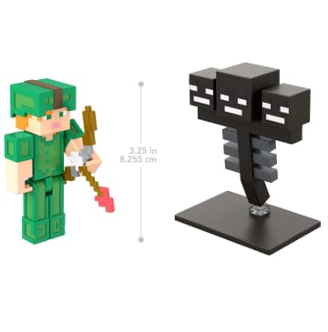 Minecraft Alex Vs Wither Figures