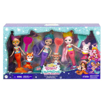 Набор из трех кукол Enchantimals Волшебные русалочки