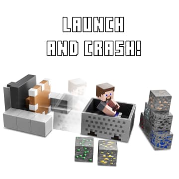 Minecraft Minecart Mayhem Playset