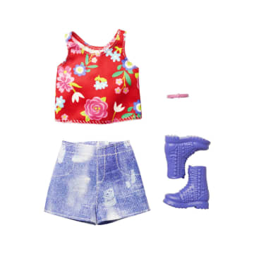 Assortimento Di Abiti Barbie, 1 Outfit E 2 Accessori Per Barbie