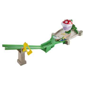 Hot Wheels® Mario Kart Çılgın Yaratıklar Oyun Seti - Piranha Plant Slide