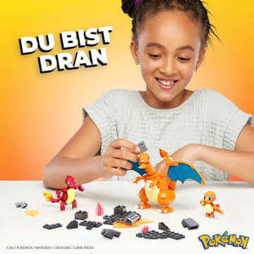 Mega Construx Pokémon Charmander Evolution Set