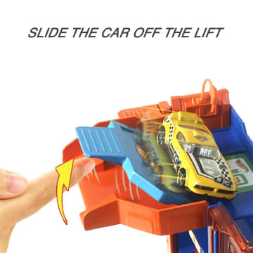 Hot Wheels City Downtown Car Park Playset