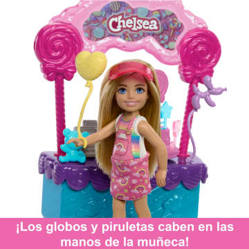 Barbie Stacie Al Rescate Muñeca Con Set De Juego Chelsea Tienda De Dulces