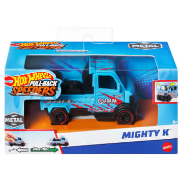 Hot Wheels Pull-Back Speeders Toy Car In 1:43 Scale, Pull Car Backward & Release To Race