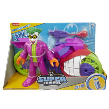 Imaginext DC Super Friends The Joker XL & Laff Cycle