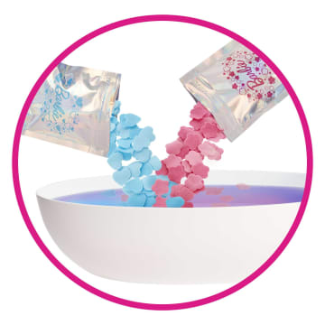 Barbie Pop en Ligbad Speelset, confettizeep en accessoires