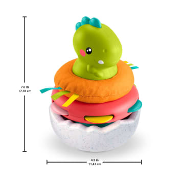 Fisher-Price Paradise Pals Wobble & Stack Dino
