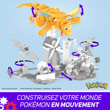 Mega Pokémon - Coffret De Construction Dracolosse - Jouet De Construction - 8 Ans Et + - Image 5 of 8