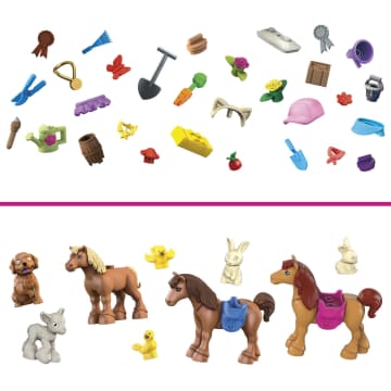 Конструктор для детей Mega Construx Barbie Конный двор
