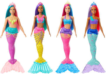 Кукла Barbie® Русалочка С Ярким Хвостом В Ассортименте