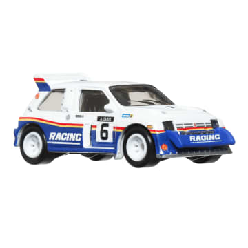 Hot Wheels Premium Collector Rally Legend Display Set, 3 Cars & 1 Transporter