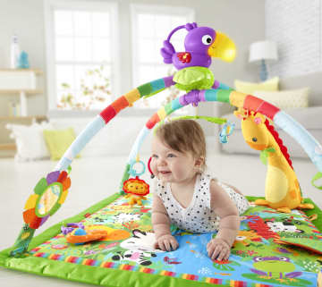 Fisher-Price Rainforest Music & Lights Deluxe Gym - Image 2 of 7