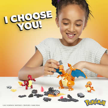 Mega Construx Pokémon Charmander Evolution