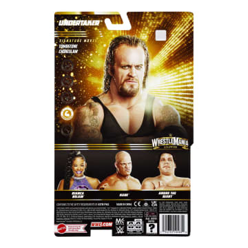 WWE Undertaker WrestleMania Action Figure - Image 6 of 6