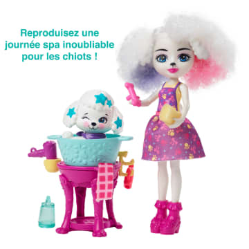 Enchantimals – Bêtes Citadines – Accessoire Salon De Toilettage Caniche - Imagen 3 de 6