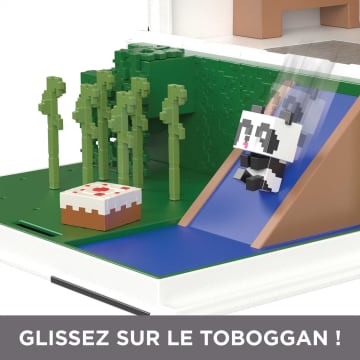 Minecraft - La Maison Du Panda - Coffret Mini Têtes Modulables - Imagen 5 de 8