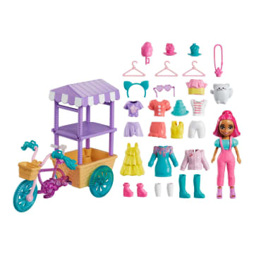 Polly Pocket™ Bisiklet Dolusu Moda Oyun Seti