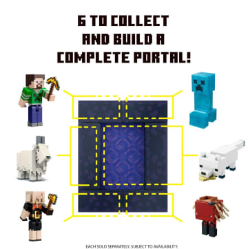 Minecraft Creeper With Build-A-Portal Figure