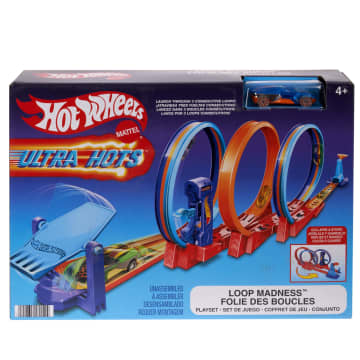 Hot Wheels Ultra Hots Çılgın Çember Yarışı Seti, 3 Spiral Ve 1 Hot Wheels Araba - Image 6 of 6